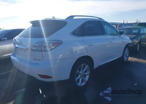 2010 Lexus Rx 350 from USA, damaged, VIN 2T2ZK1BA8AC038852